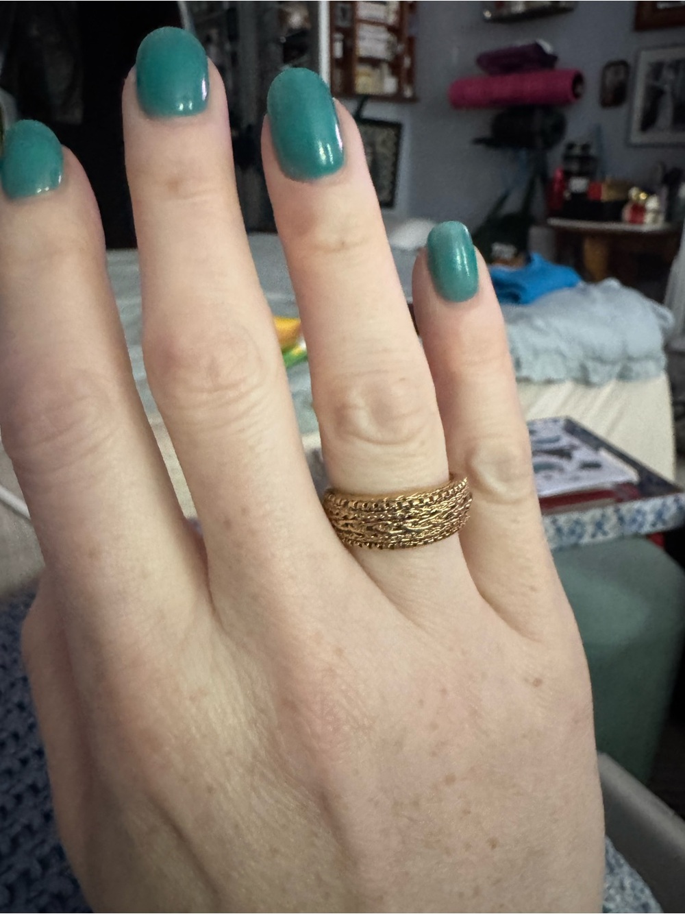 Sézane Gaby Ring & pouch